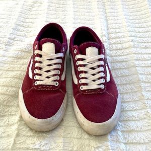 Maroon Vans Chima Ferguson Syndney